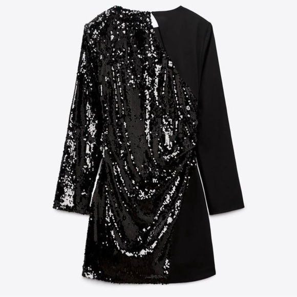 ZARA SEQUENCE MINI DRESS - S2521 - Picture 4 of 7